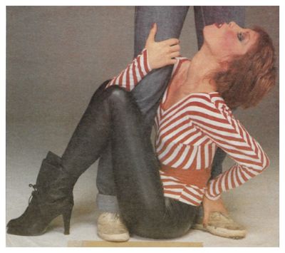 Benatar, Pat / Red-White Top, Black Pants / 1980