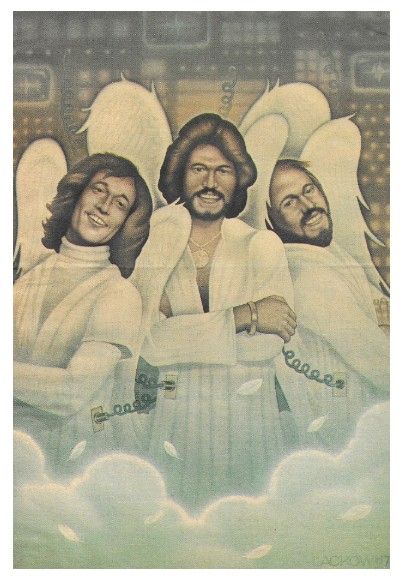 Bee Gees / Robin-Barry-Maurice with Angel Wings / 1977