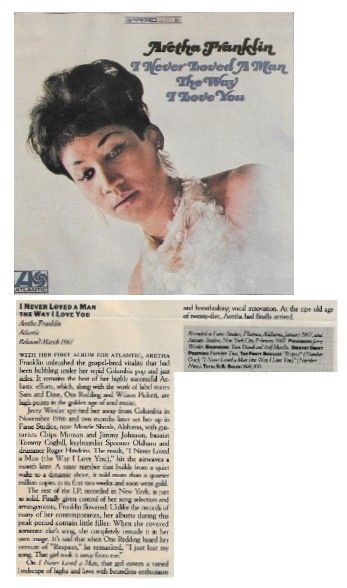 Franklin, Aretha / I Never Loved a Man the Way I Love You / 1967