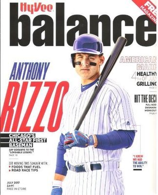 Balance / Anthony Rizzo / Chicago Cubs (July 2017)