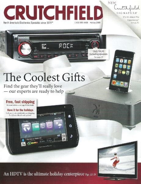 Crutchfield / The Coolest Gifts / Holiday | Catalog (2009)