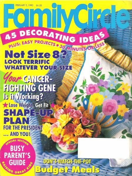 Family Circle / 45 Decorating Ideas / February 2 | Magazine (1993)
