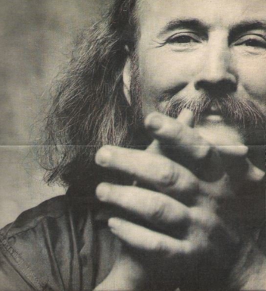 Crosby, David / David Closeup, Hands Together | Magazine Photo (1985)