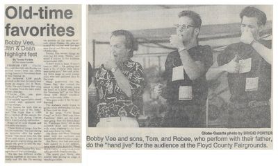 Vee, Bobby / Old-time Favorites / 1995