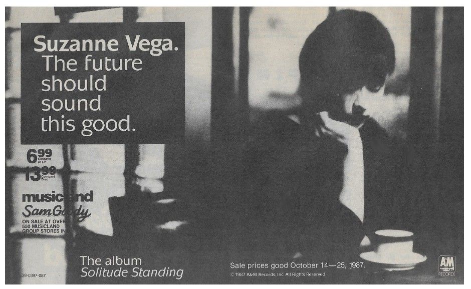 Vega, Suzanne / Solitude Standing / 1987