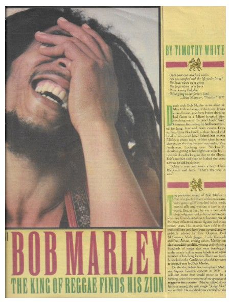 Marley, Bob / The King of Reggae Finds His Zion / 1981