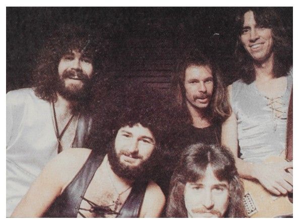 Boston / Group Photo-Tom Scholz on Right / 1977