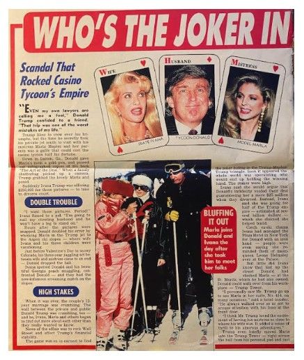 Trump, Donald / Scandal That Rocked Casino Tycoon&#39;s Empire / 1989