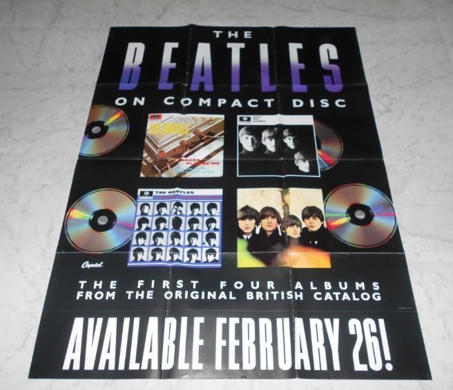 Beatles, The / The Beatles On Compact Disc | Poster (1987)