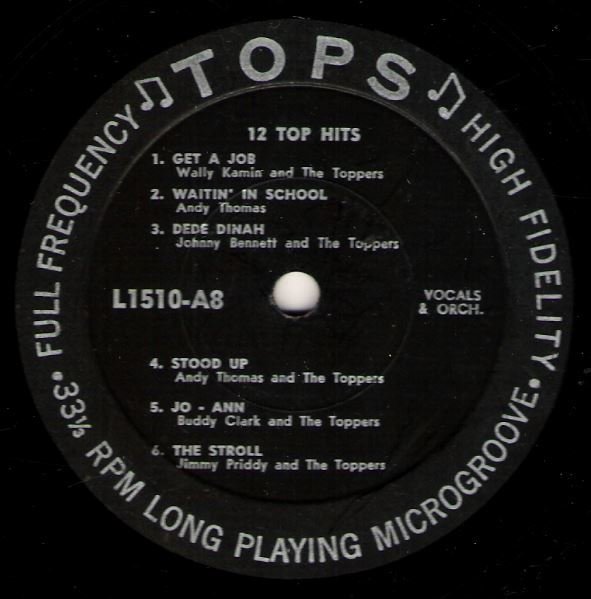 Various Artists / 12 Top Hits / Tops L1510 | Twelve Inch Vinyl Album
