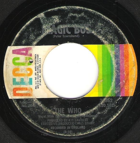 Who, The / Magic Bus / Decca 32362 | Seven Inch Vinyl Single (1968)