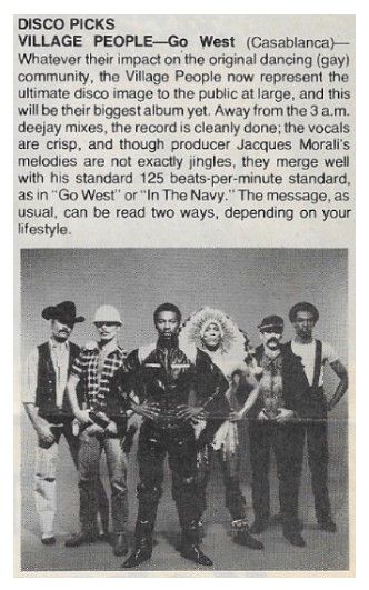 Village People / Go West / 1979