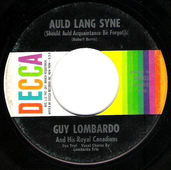 Lombardo, Guy / Auld Lang Syne / Decca 28905 | Seven Inch Vinyl Single (1960&#39;s)