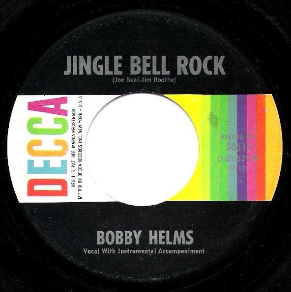 Helms, Bobby / Jingle Bell Rock / Decca 30513 | Seven Inch Vinyl Single (1957)