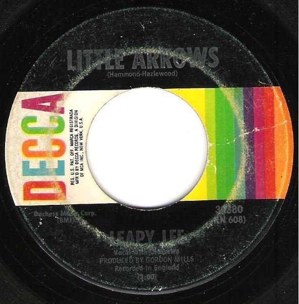 Leapy Lee / Little Arrows / Decca 32380 | Seven Inch Vinyl Single (1968)