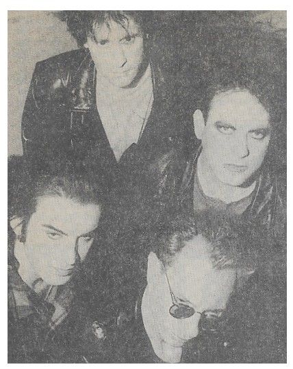 Cure, The / All Four-Robert Smith at Upper Right / 1993