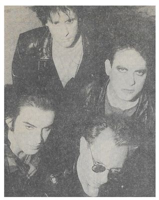 Cure, The / All Four-Robert Smith at Upper Right / 1993