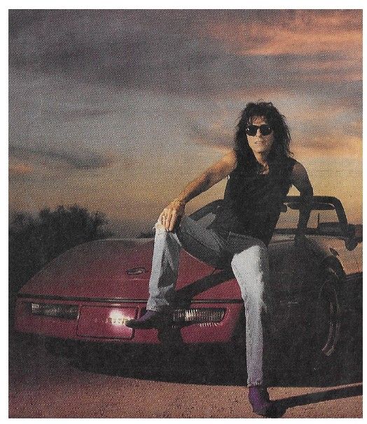 Cooper, Alice / Sitting on Purple Convertible / 1989
