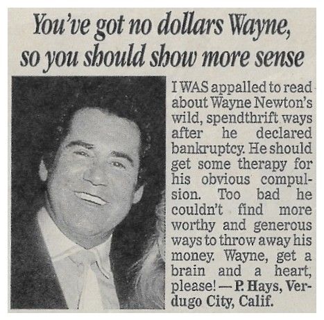 Newton, Wayne / You've Got No Dollars Wayne / 1995