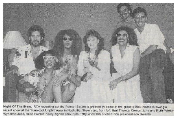 Pointer Sisters / Night of the Stars / 1986