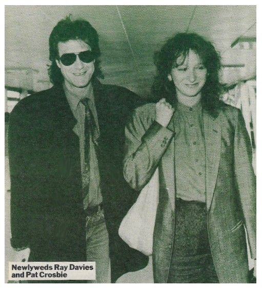 Davies, Ray / Newlyweds Ray Davies and Pat Crosbie / 1986