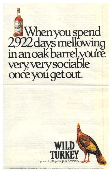 Wild Turkey / When You Spend 2,922 Days Mellowing / 1988