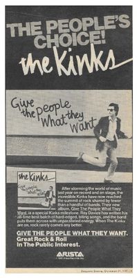 Kinks, The / Give the People What They Want / 1981
