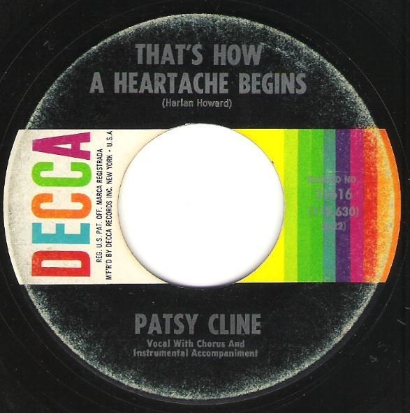 Cline, Patsy / That&#39;s How a Heartache Begins / Decca 31616 | Seven Inch Vinyl Single (1964)