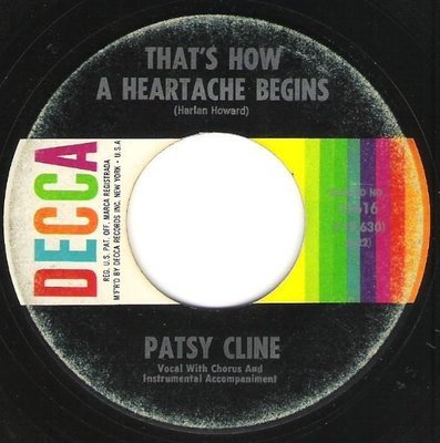 Cline, Patsy / That&#39;s How a Heartache Begins / Decca 31616 | Seven Inch Vinyl Single (1964)