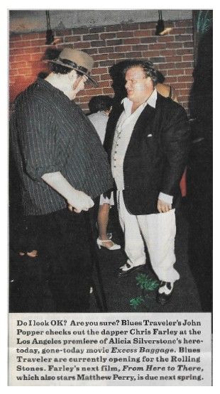 Blues Traveler / John Popper with Chris Farley / 1997