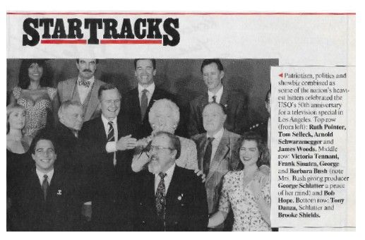 Bush, George H.W. / Patriotism, Politics and Showbiz / 1991