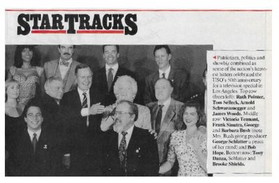 Bush, George H.W. / Patriotism, Politics and Showbiz / 1991