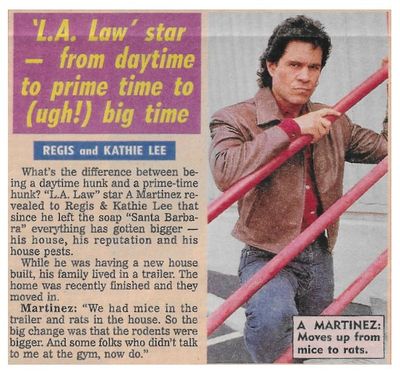 Martinez, A / L.A. Law Star - From Daytime to Prime Time / 1993