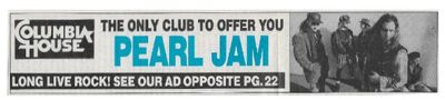 Pearl Jam / The Only Club to Offer You Pearl Jam / 1993