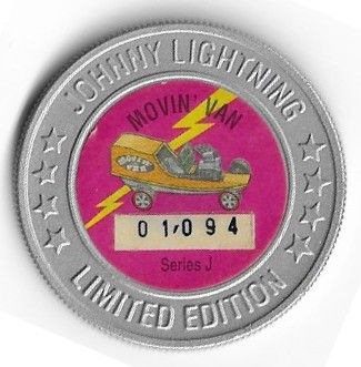 Johnny Lightning / Movin&#39; Van / 1993