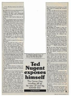 Nugent, Ted / Ted Nugent Exposes Himself / 1979