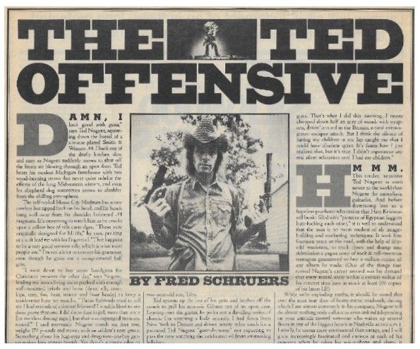 Nugent, Ted / The Ted Offensive / 1979