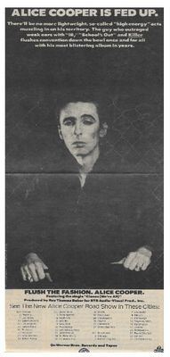 Cooper, Alice / Flush the Fashion / 1980