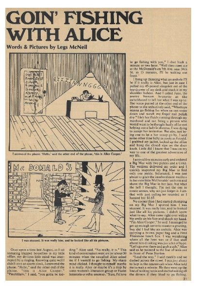 Cooper, Alice / Goin&#39; Fishing With Alice / 1977