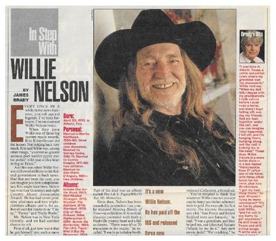 Nelson, Willie / In Step with Willie Nelson / 1995