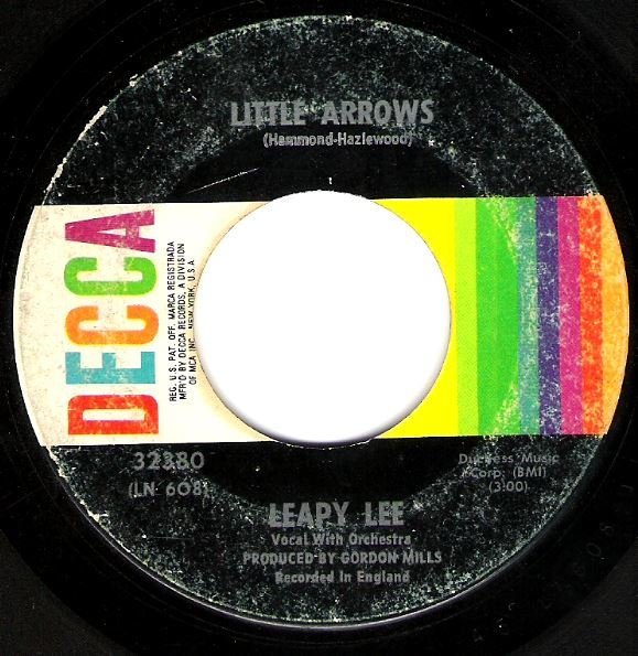 Leapy Lee / Little Arrows / Decca 32380 | Seven Inch Vinyl Single (1968)