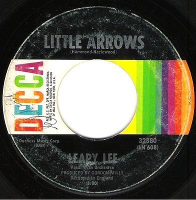 Leapy Lee / Little Arrows / Decca 32380 | Seven Inch Vinyl Single (1968)