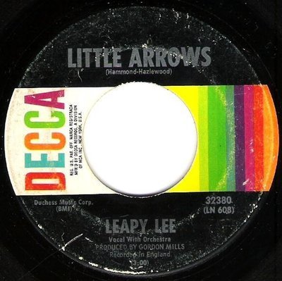 Leapy Lee / Little Arrows / Decca 32380 | Seven Inch Vinyl Single (1968)