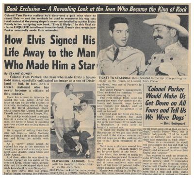 Presley, Elvis / How Elvis Signed His Life Away / 1985