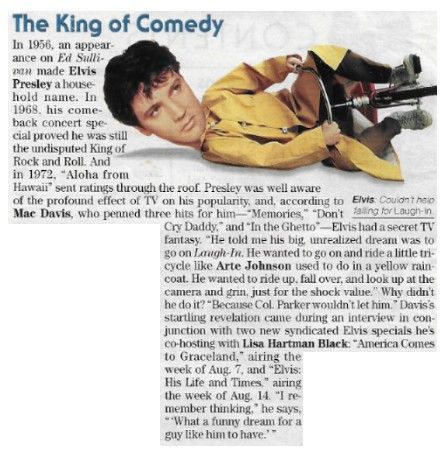 Presley, Elvis / The King of Comedy / 1993