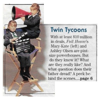 Olsen, Mary-Kate + Ashley / Twin Tycoons / 1993