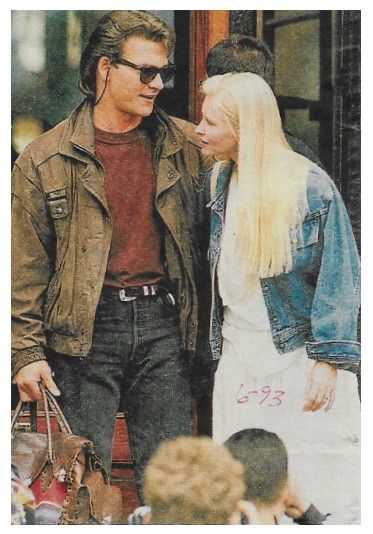 Swayze, Patrick / With Wife Lisa Niemi / 1993