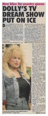 Parton, Dolly / Dolly&#39;s TV Dream Show Put On Ice / 1994