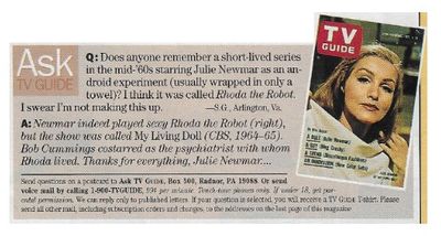 Newmar, Julie / Rhoda the Robot / 1996