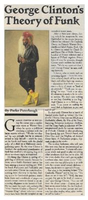 Clinton, George / George Clinton&#39;s Theory of Funk / 1989
